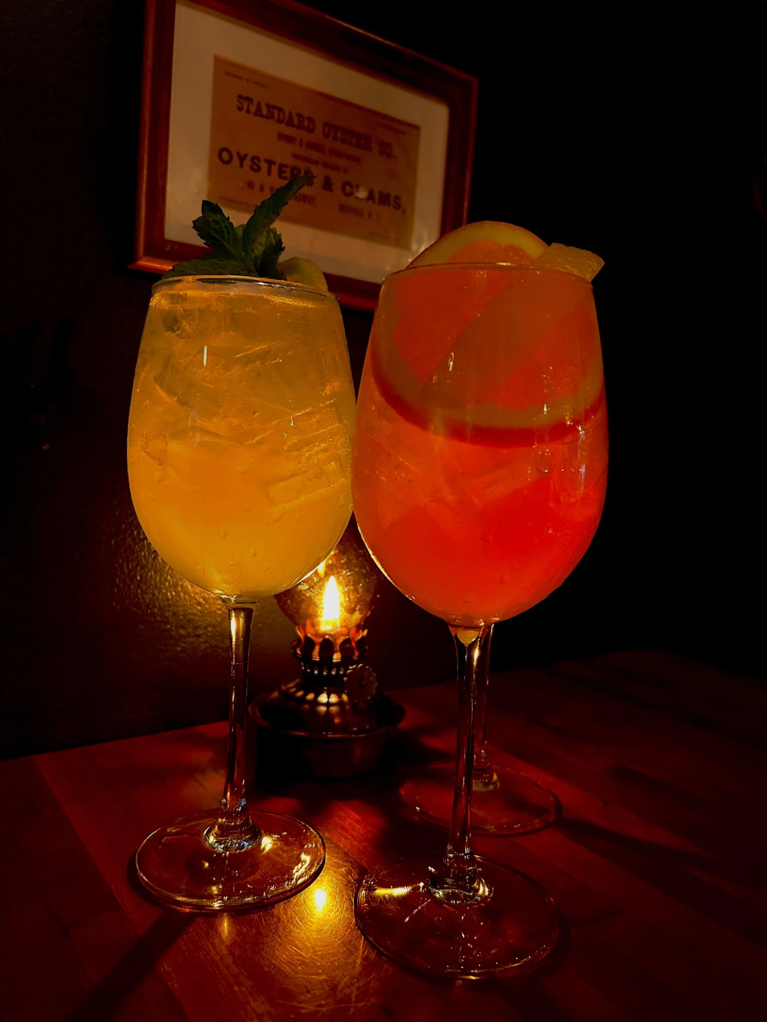 THIRSTY THURSDAYS! 
$8 SPRITZ ALL NIGHT!
$1 OYSTER HAPPY HOUR 4-5

FRESH⚫️WILD-CAUGHT⚫️SUSTAINABLE