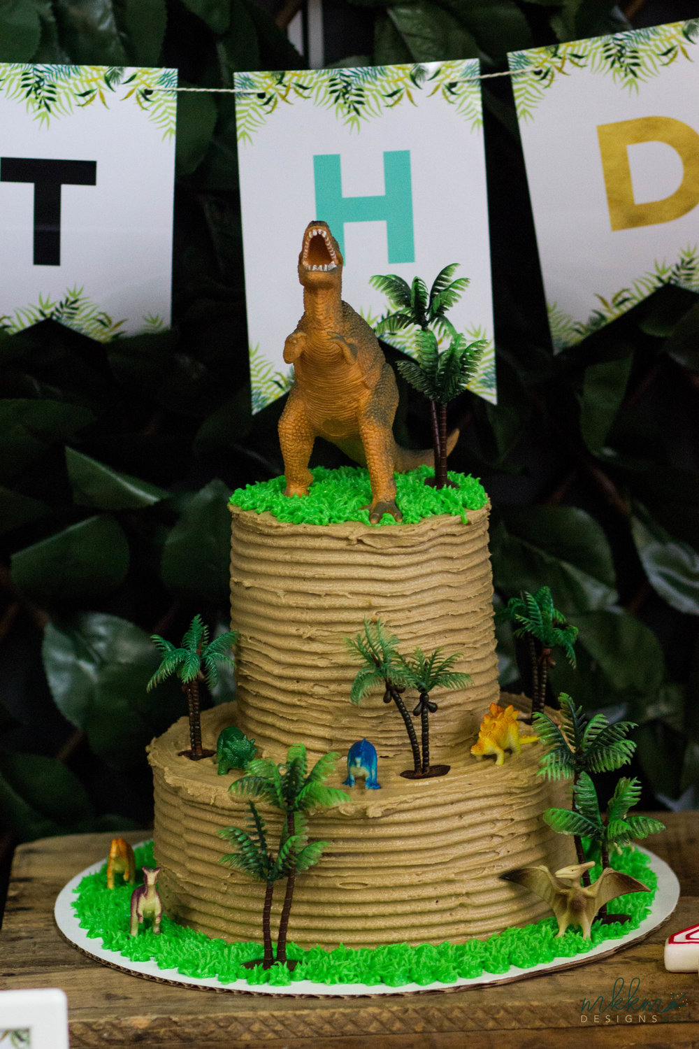 Black Glitter Dinosaur Birthday Cake Topper Dino Jurassic Park T-Rex Theme Kids Boys Birthday Party Decorations Supplies 