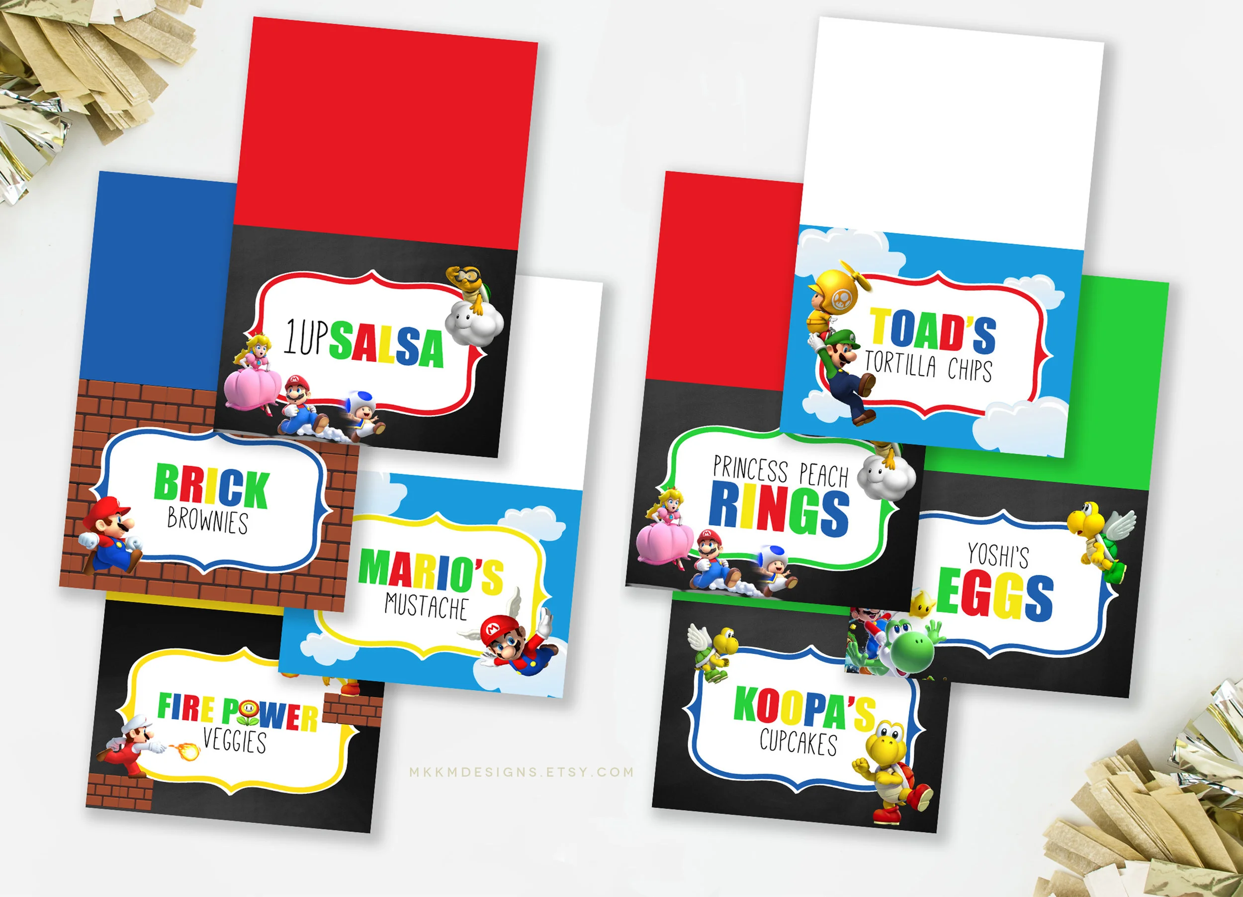 Super Mario Party Recap With Free Printables Merry Grace Design Co 
