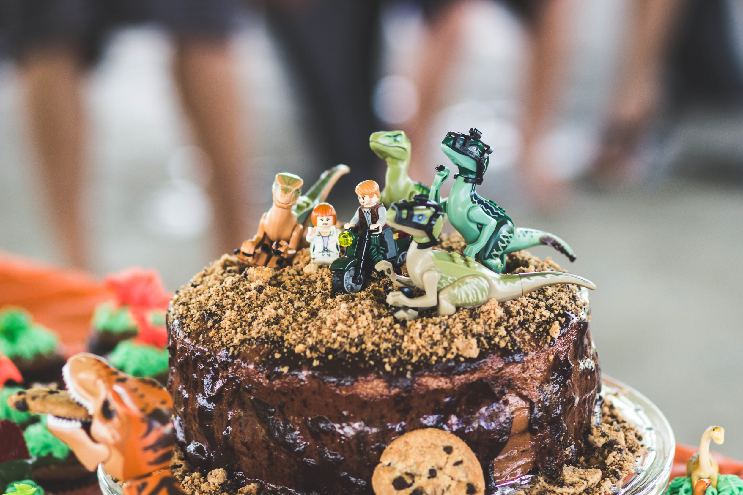 Jurassic World Cake. Check out dino party ideas on shopmkkm.com