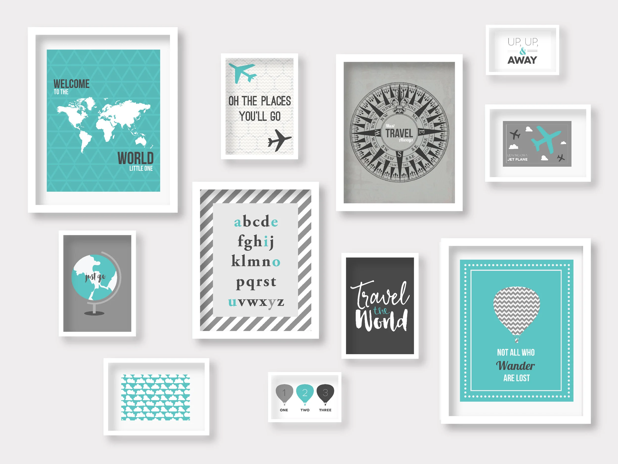 Travel Gallery Wall Prints