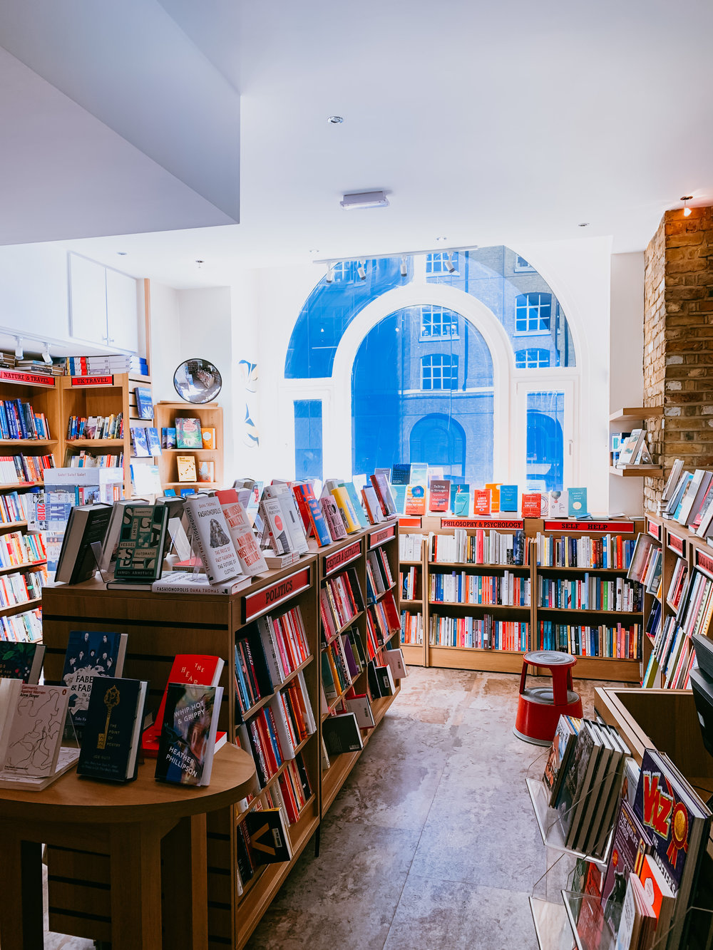 Inside The Riverside Bookshop. Check out these 4 can't miss London bookshops on mkkmdesigns.com