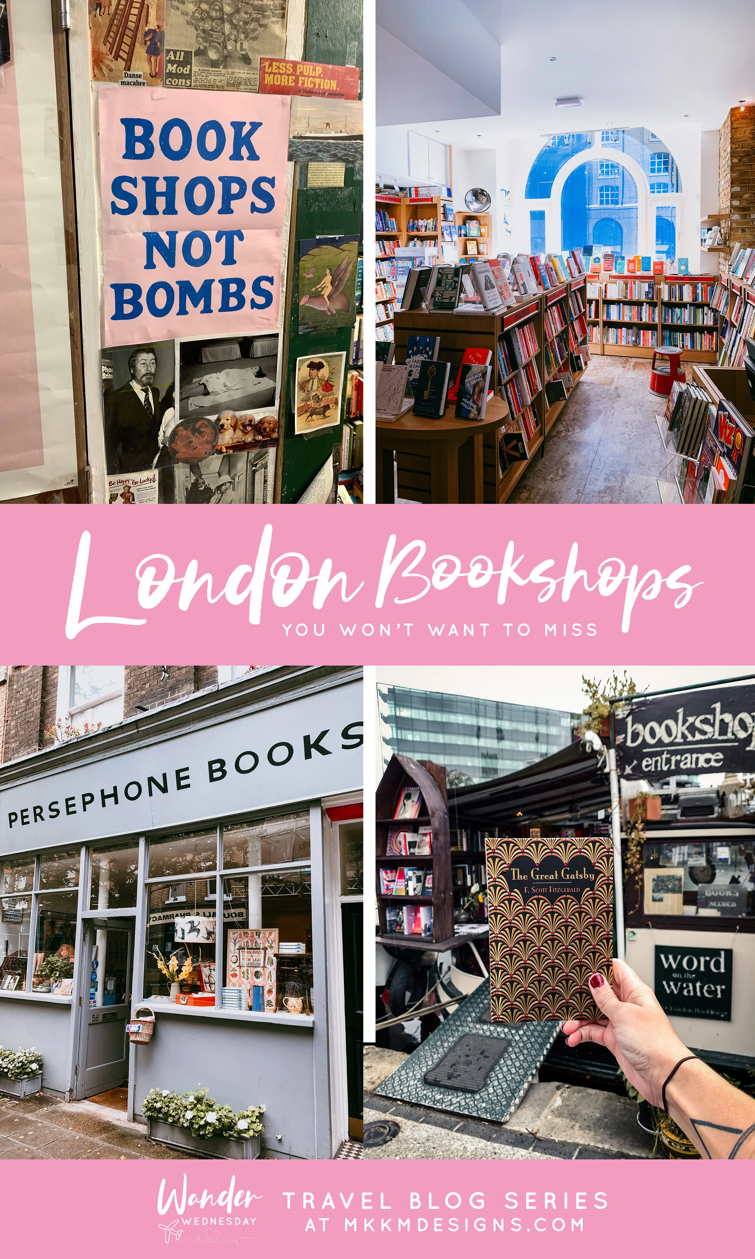 Wander Wednesday: London Bookshops