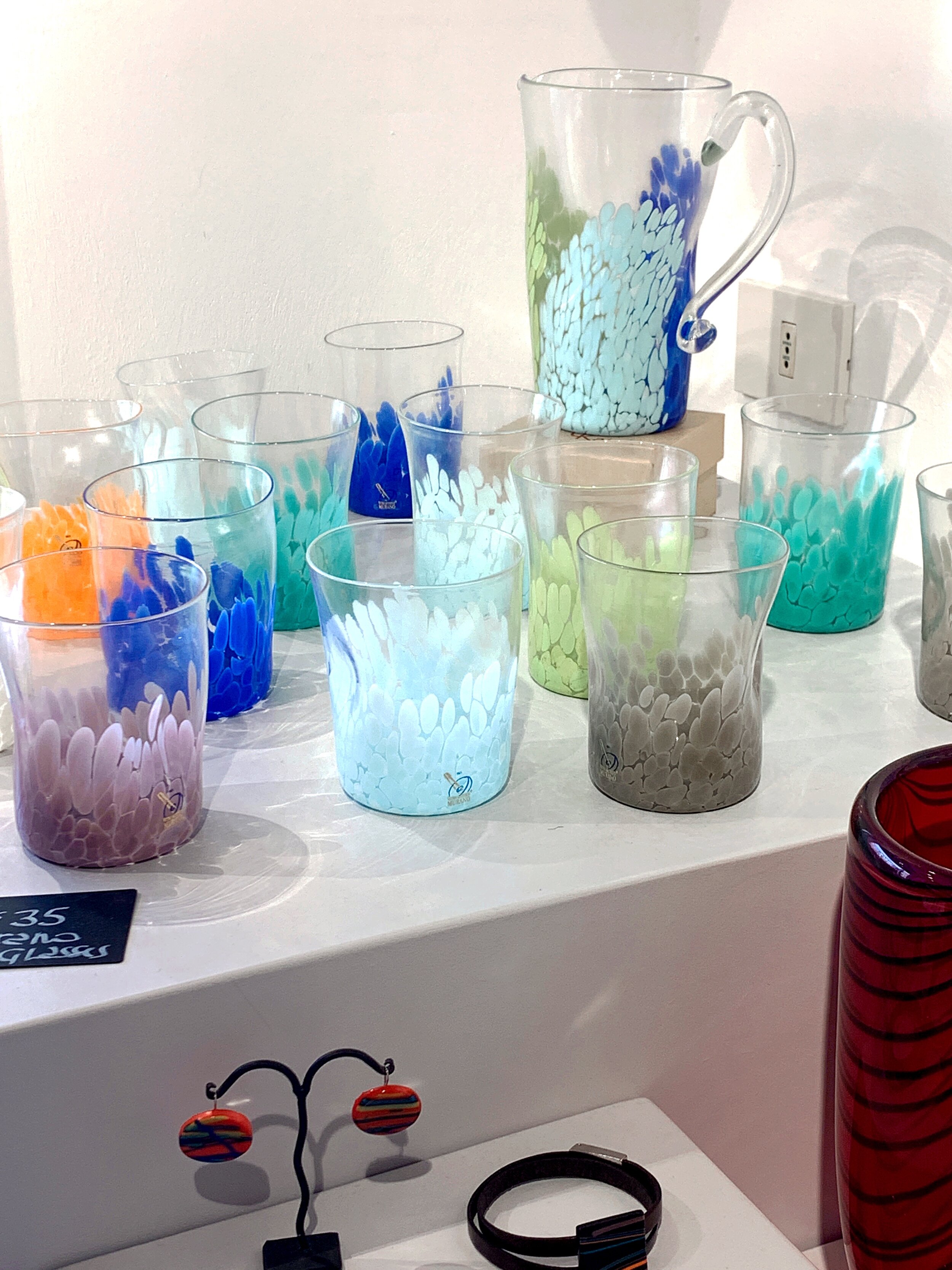 Murano Glass Cups | merry-grace.com