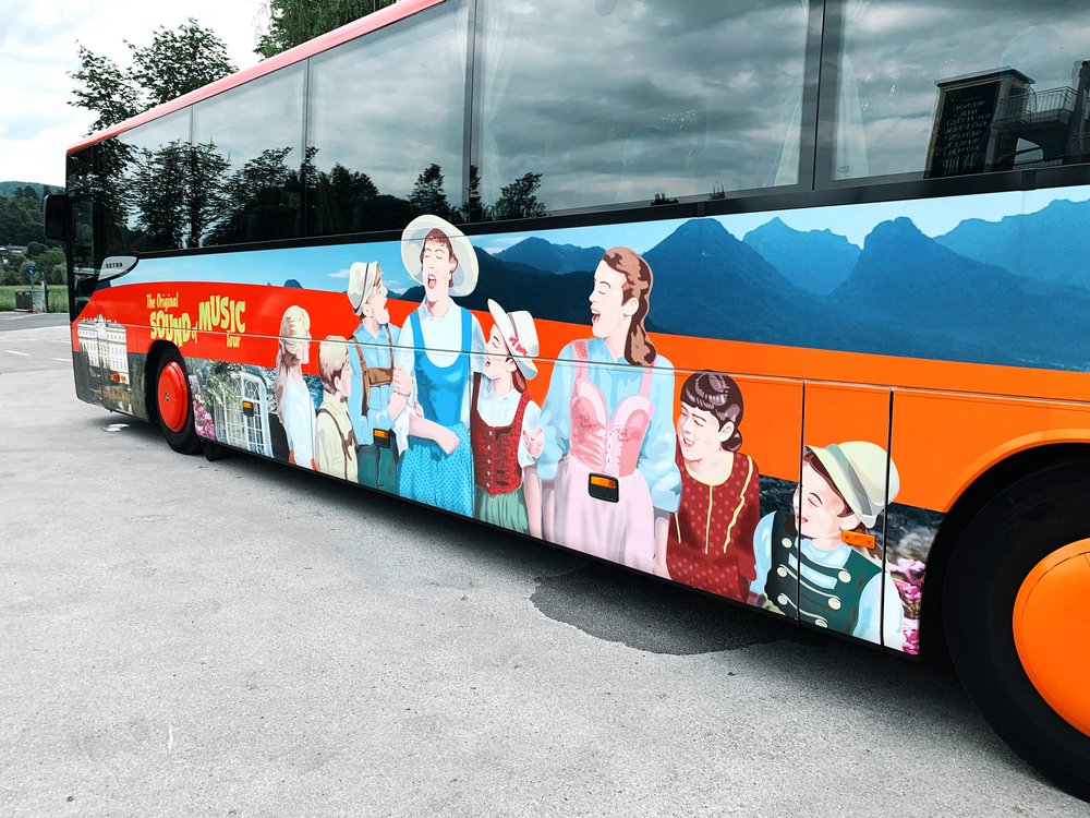 Sound of Music Tour Bus - Salzburg