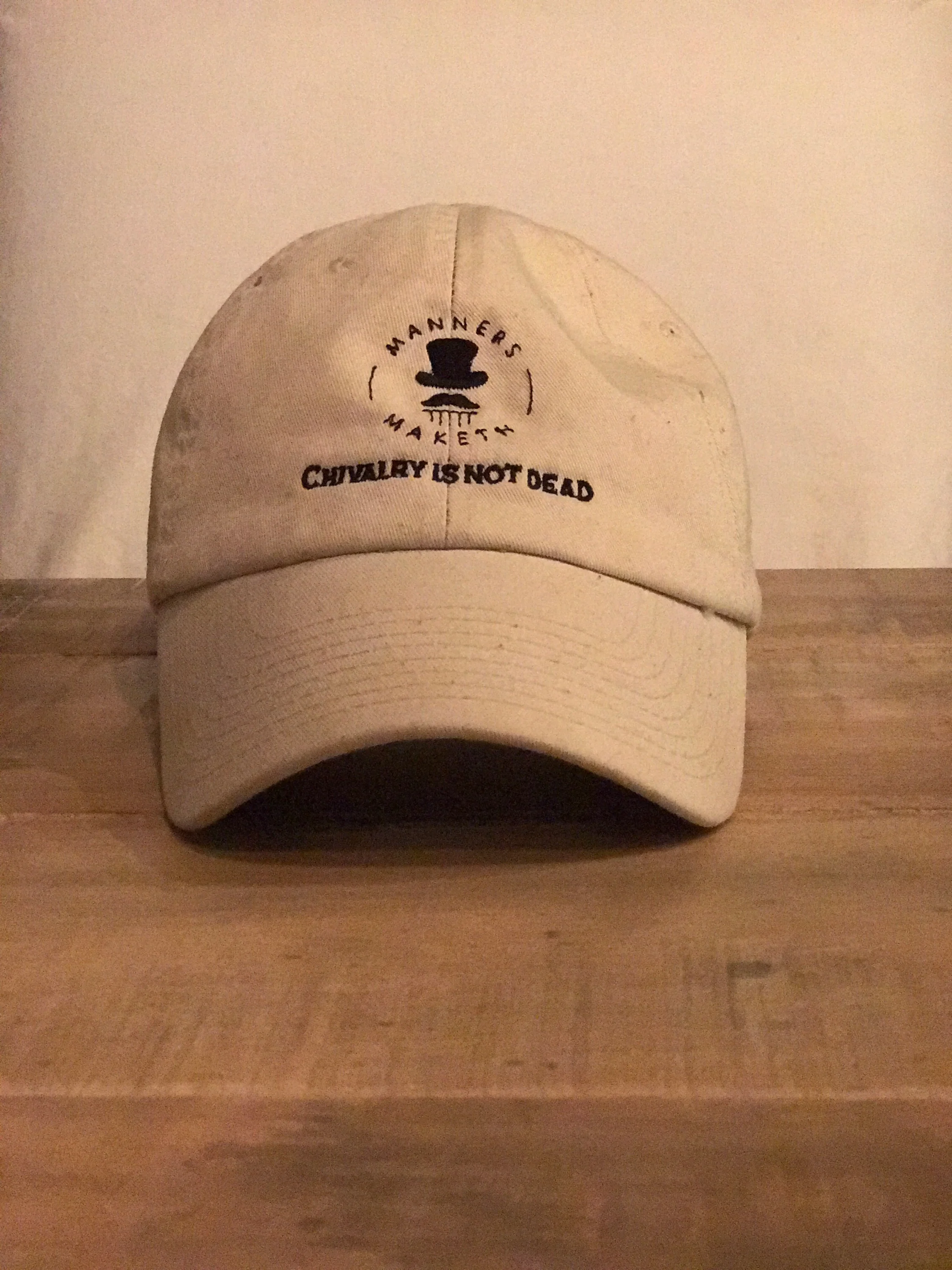 Manners Logo & Slogan Cap