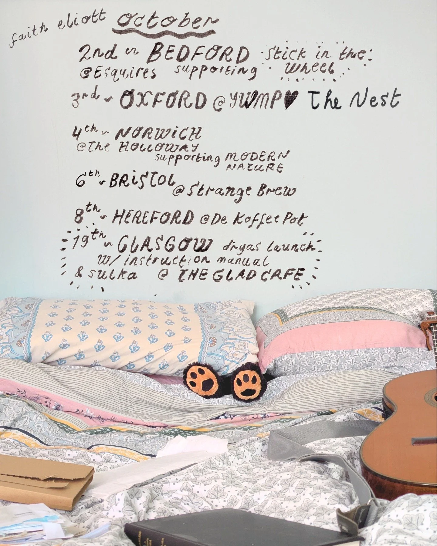 Now to have a little sleepy at home before clambering back on my pony and heading south for another run of gigs, starting at the top of October. 

Oct 2 - BEDFORD @bedfordesquires supporting @stick_in_the_wheel 

Oct 3 - OXFORD @ywmpoxford 

Oct 4 - 