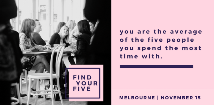 The League of Extraordinary Women are hosting a Find Your Five event on Wednesday, 15 November. Find Your Five is a platform that specifically curates powerful connections for female entrepreneurs to meet face-to-face in a mini-mastermind session. This is a great networking opportunity for female entrepreneurs. We encourage you to attend!