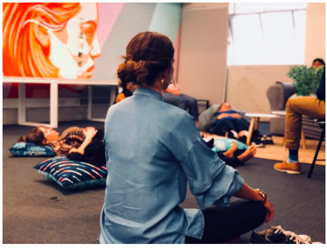 Join us at 2pm for a 20-minute mindful meditation. Our meditation session is lead by one of the our members and meditation guru, Susie, Founder of Thrive Services. We believe, allowing and teaching yourself to relax your mind is vital, especially as a busy professional or business owner. This event is for anyone who needs to step away from their desk for 20 minutes or so and is suitable for beginners, you don't need to bring anything along, except for an open mind.
