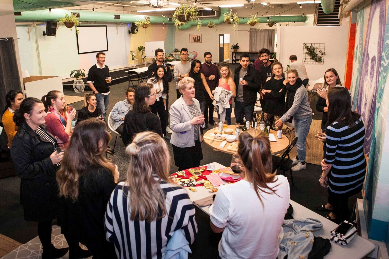 weekly member wine down