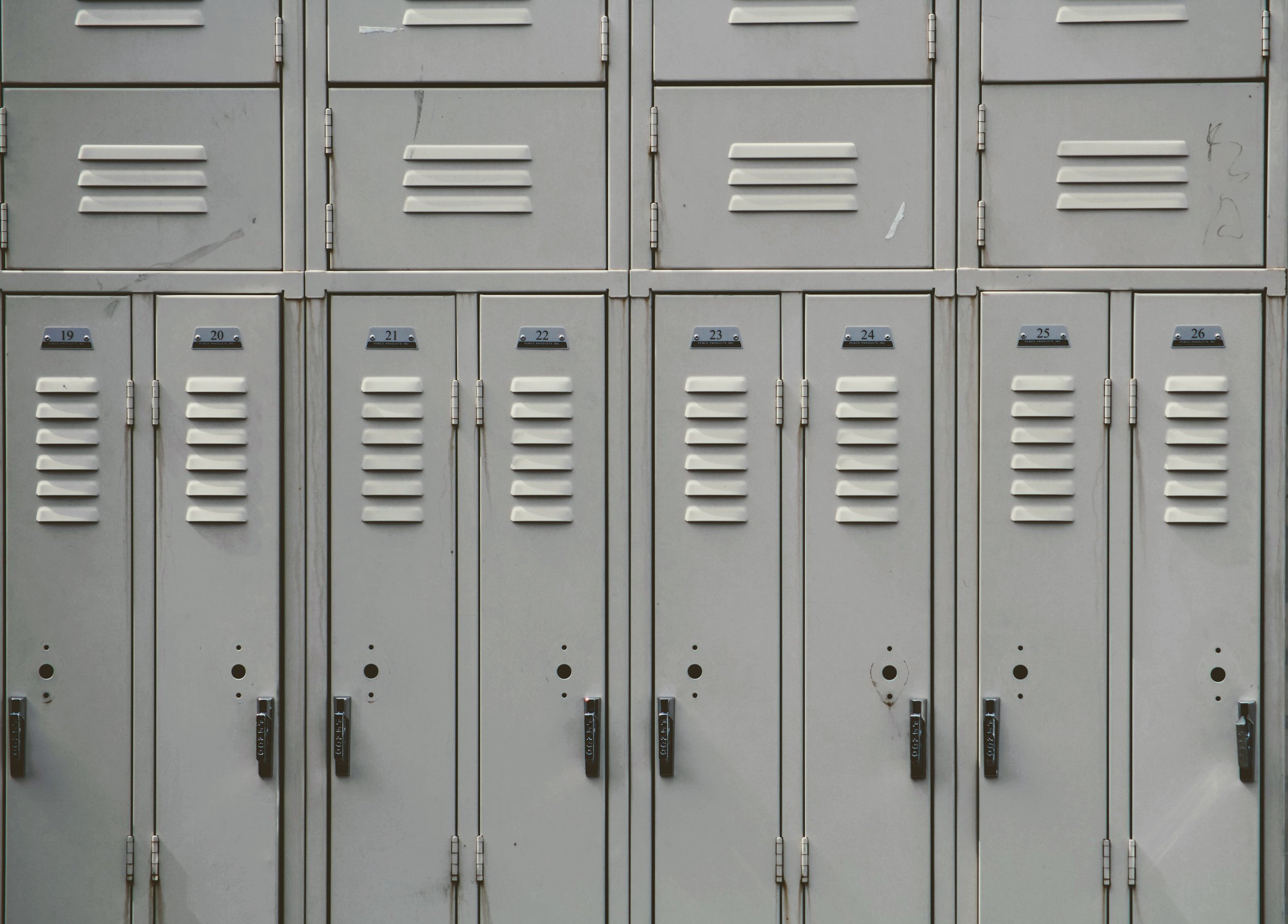 lockers and storage