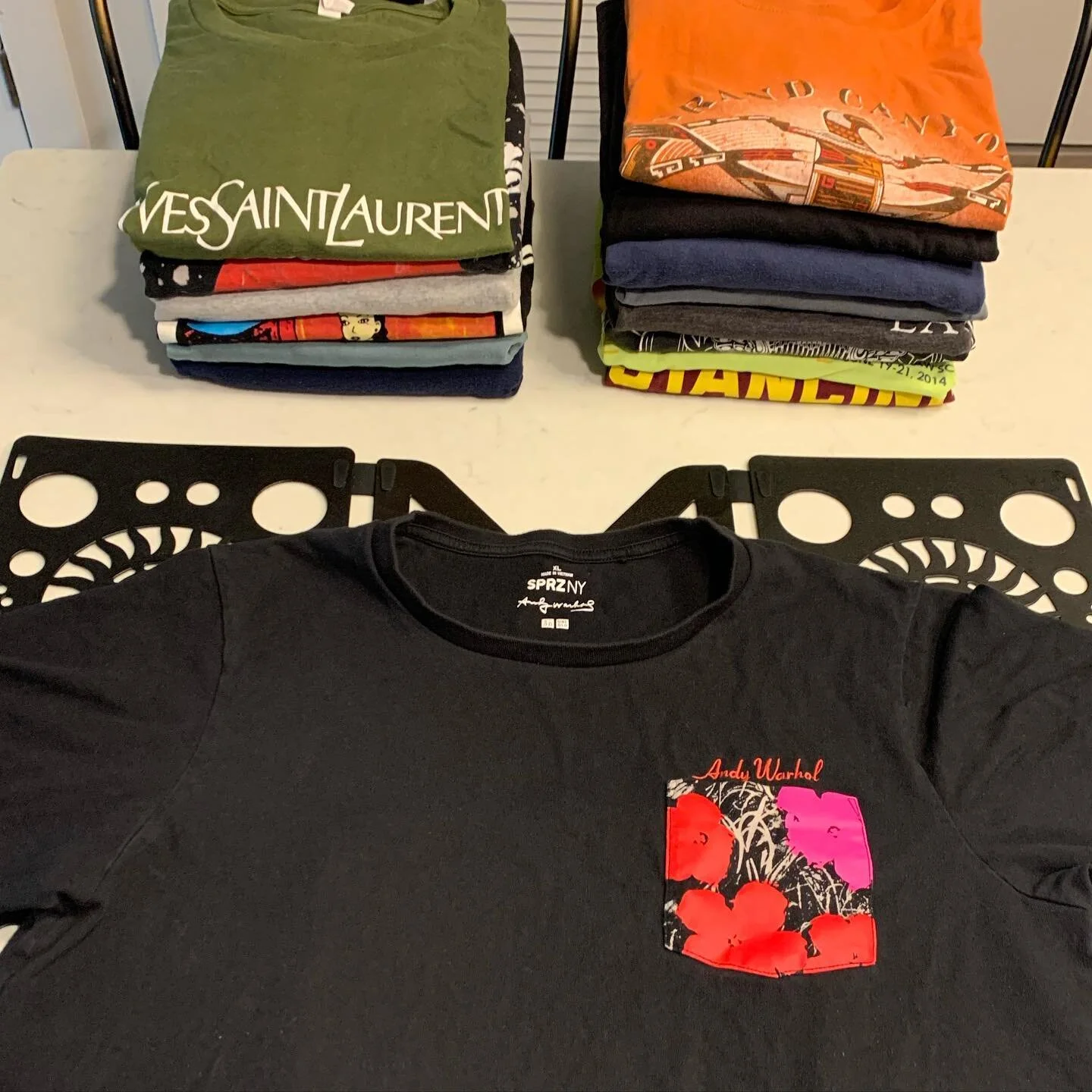 Ever since getting a folding board, I refuse to fold a shirt without it. 

#homeorganization #homeorganizer #fabulousmesshome #holdingboard #laundryday #laundryinspo #homemaking #homemaker #lifehacks