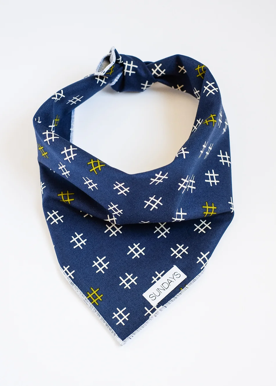 Dog_Bandana_Navy_Hashtag_Print_SUNDAYS.jpg