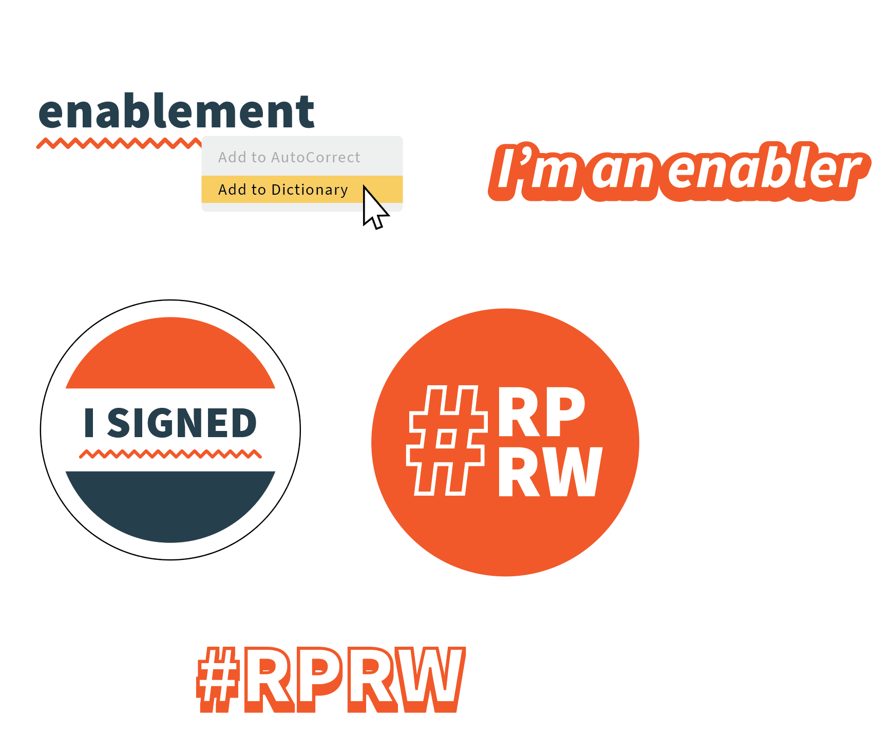 RPRW Sticker Designs