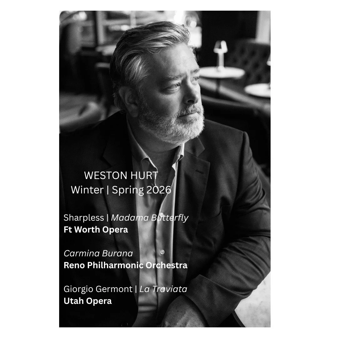 Looking forward to sharing familiar repertoire with new audiences!