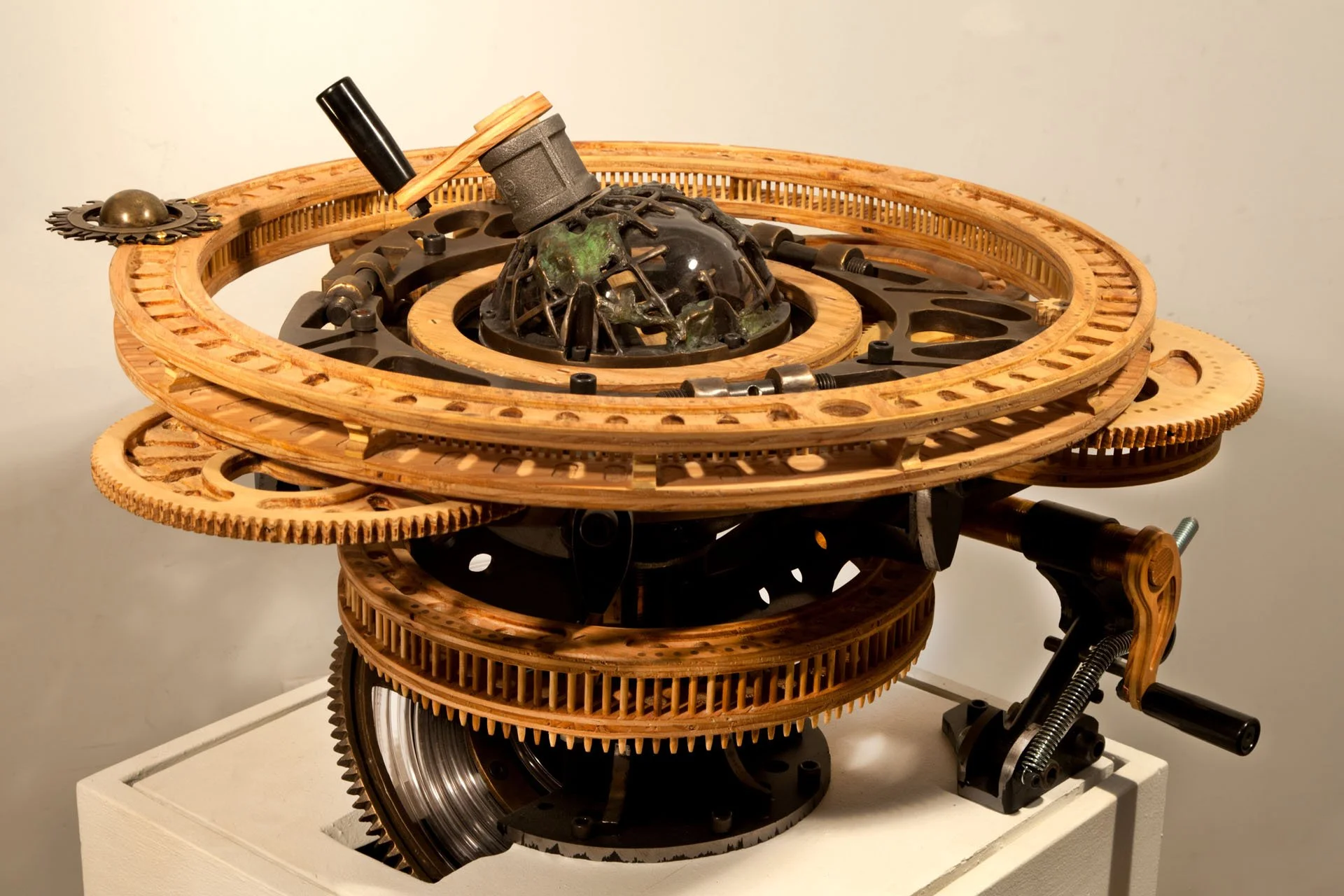Model of Ptolemaic Armillary Sphere for the Modern, Post Industrial Revolution World (2013)