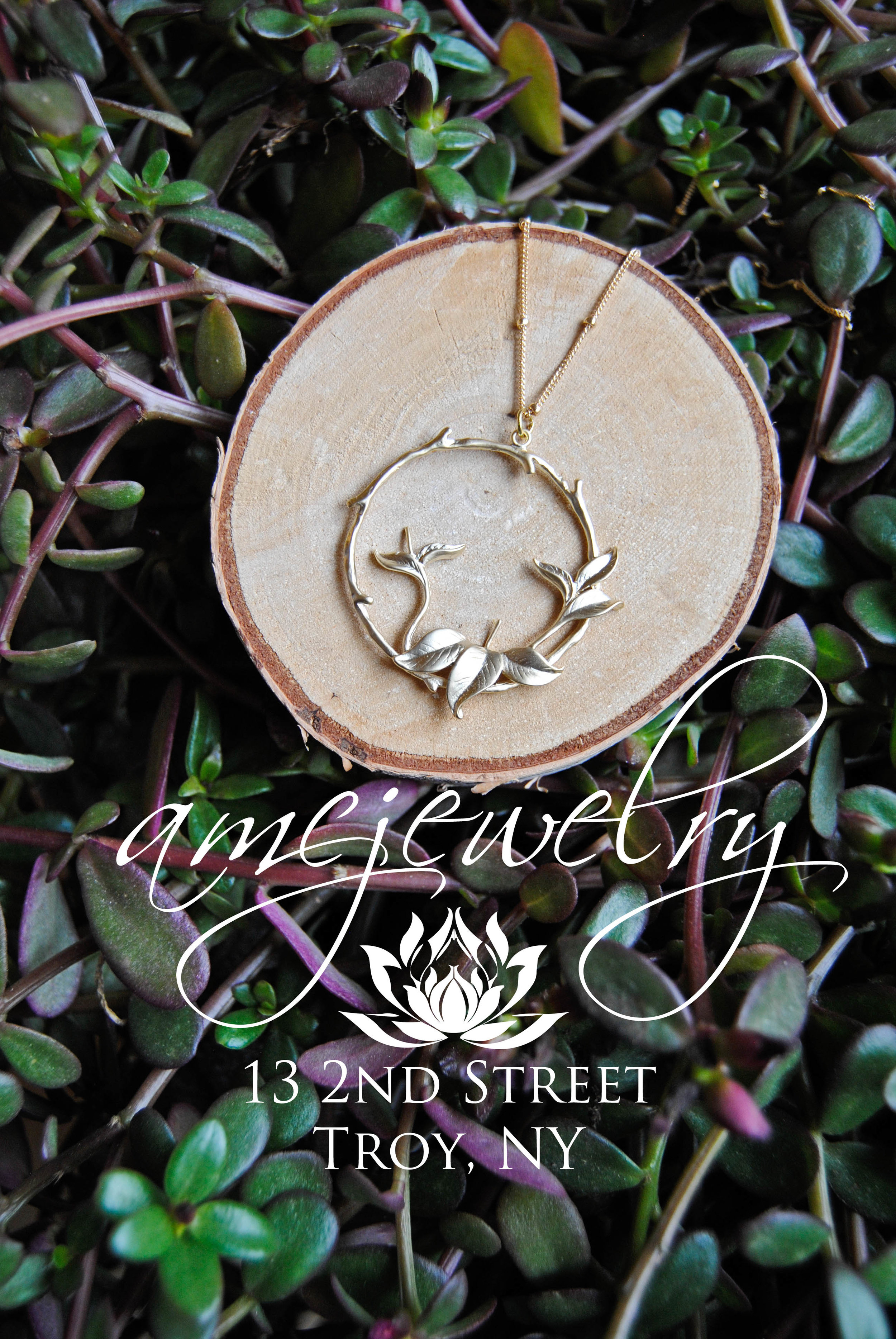 Friday January 6th 5-7 : One of Our Featured Artists is back for January!! AMCooper Jewelry. They have just opened their first shop in Troy but have been selling at Farmers Markets and Pop Up Events previously. http://www.amcjewelry.com