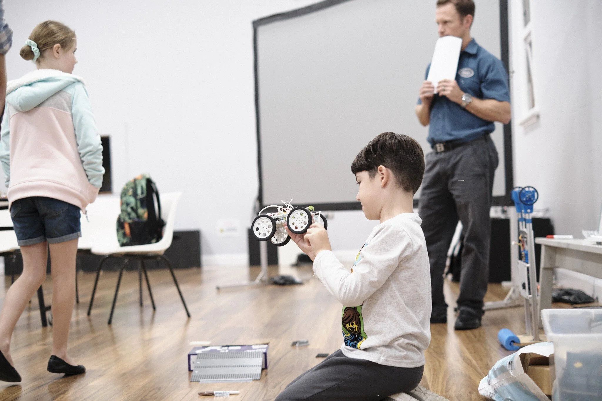 Never too young to innovate:    MiniSparx   +BigSparx invited ‘change-makers’ and their parents to problem-solve and invent for one action-packed evening.  | Photography:  Mitch Lee