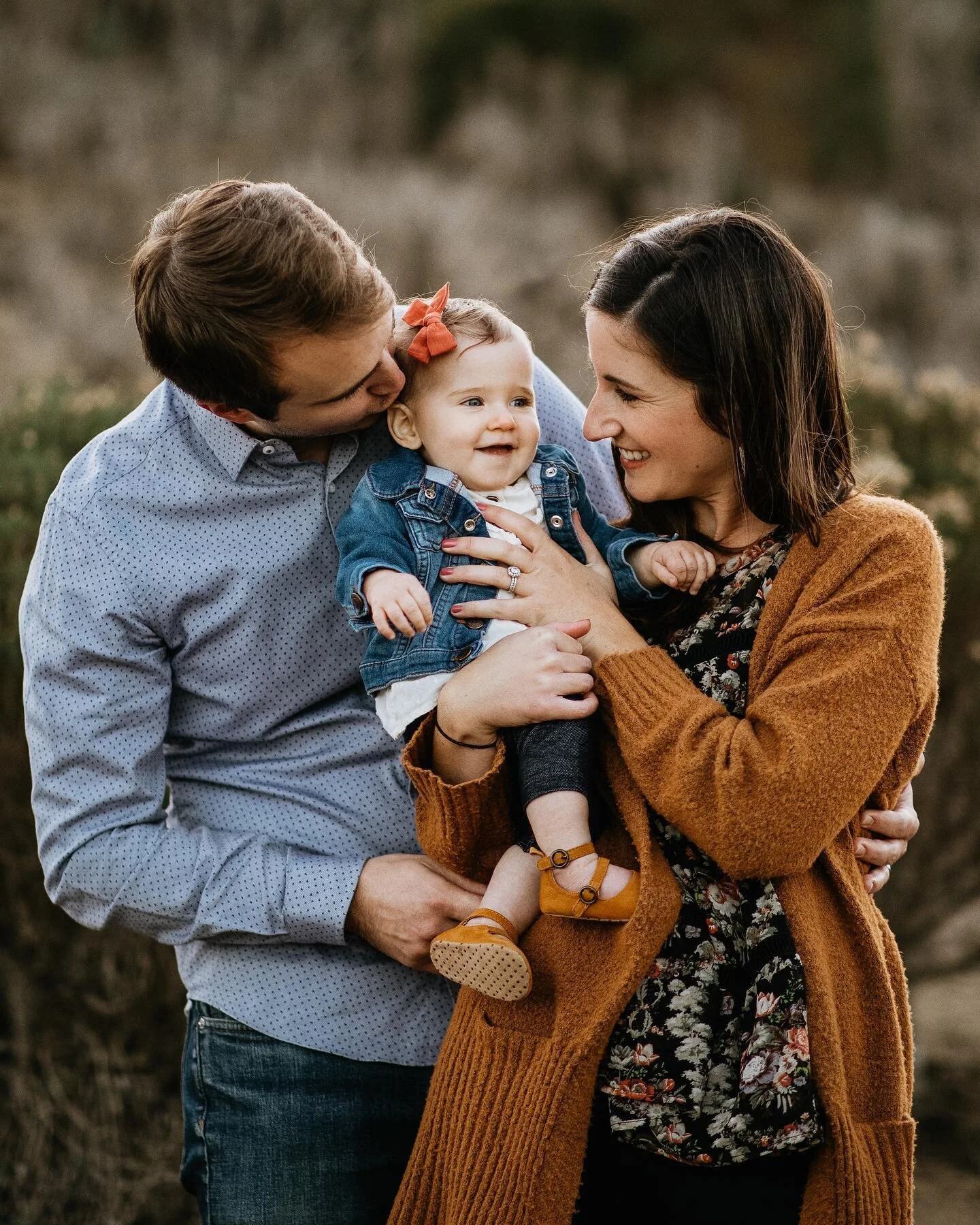 Second time was the charm for this beautiful family. We originally planned to do their family shoot a month ago, but when we got to the location, it was so windy and cold that their precious daughter could barely crack a smile. Well, we decided to re