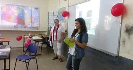 Jane (who is also William's mother) is retired from the Canadian armed forces and Canadian public services and is teaching a course on Canada for camp. She says that she's enjoyed her experience at camp, especially interacting with the kids, and is hoping to teach again next year.