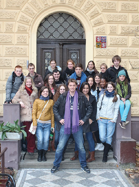 GAIA Students in Prague
