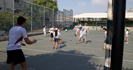 Fussball with Viktor Rehart and George Leopold