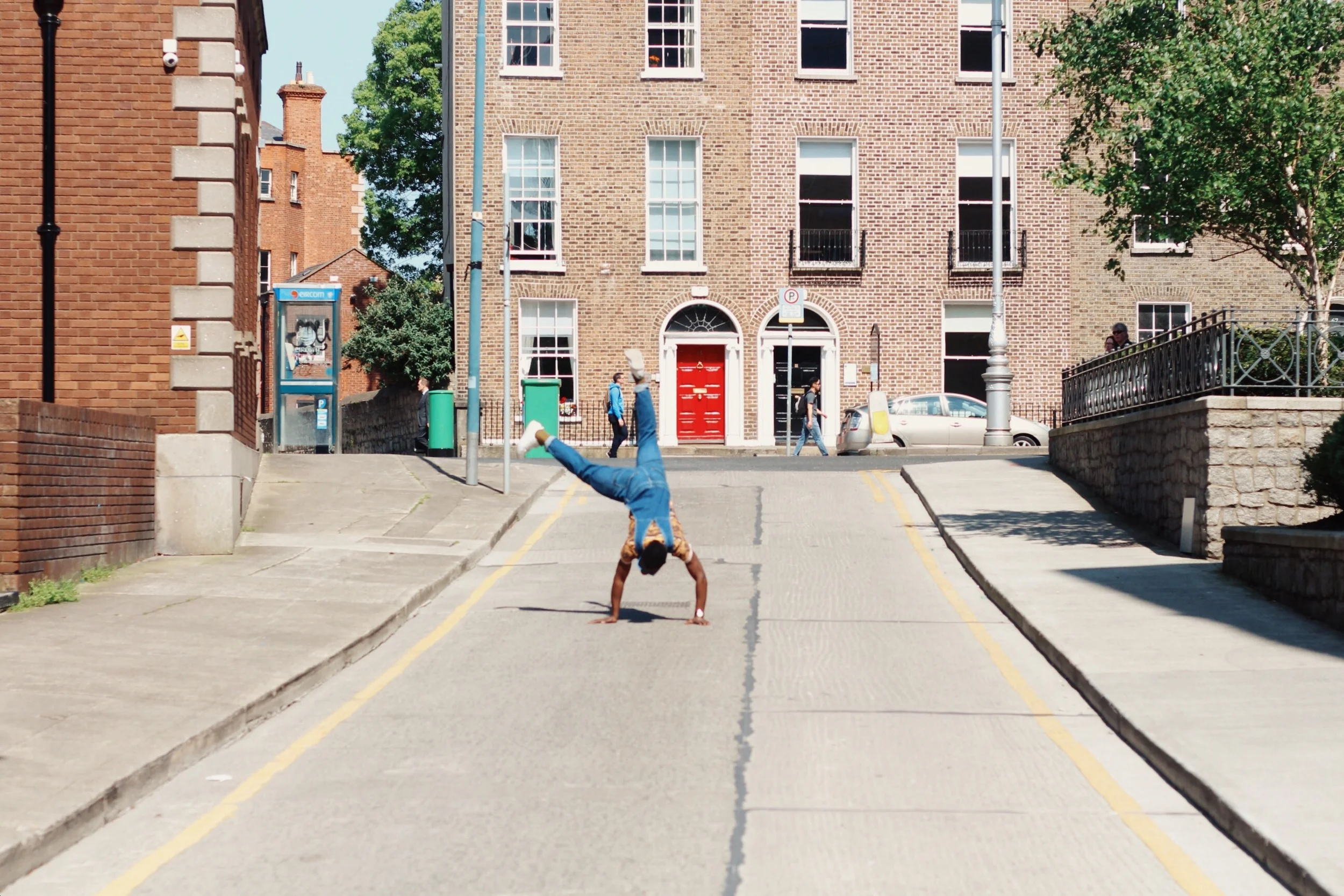 Cartwheels are for kids... And adult-kids