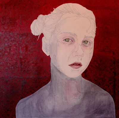 Dentelle_ 80_80cm oil on canvas.JPG