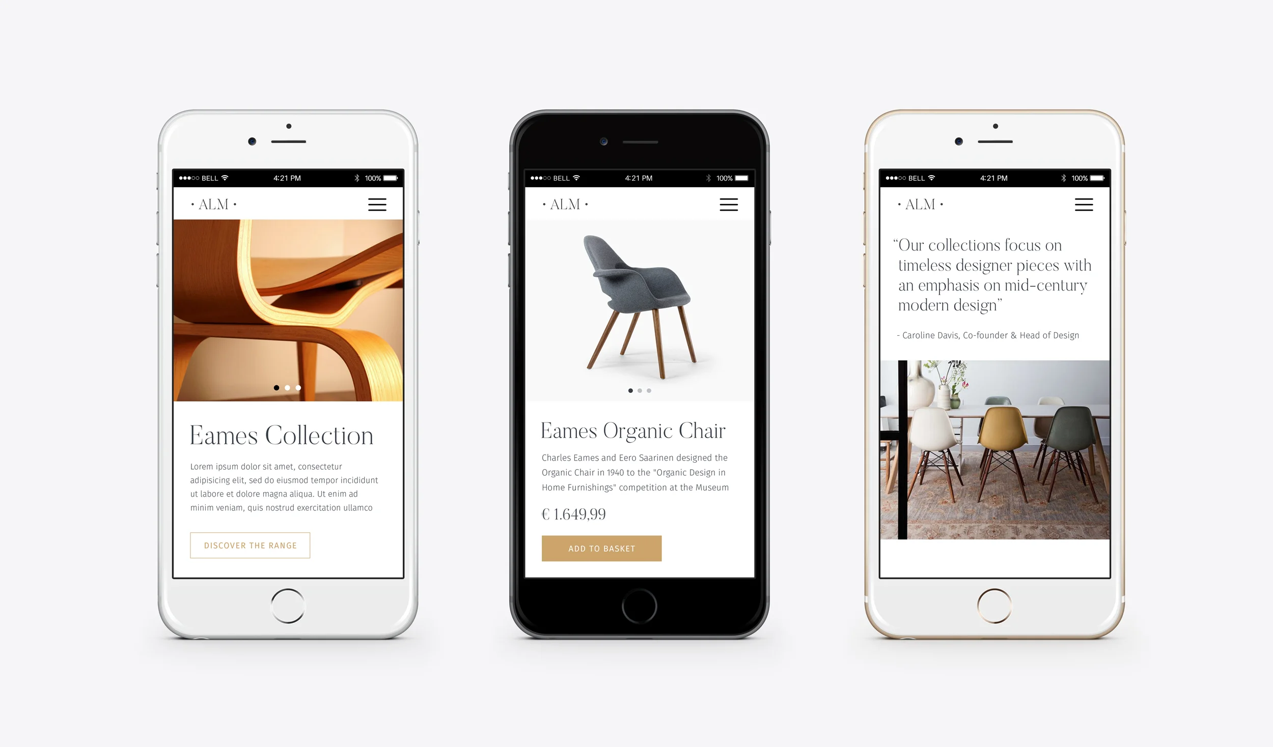 Responsive mobile design