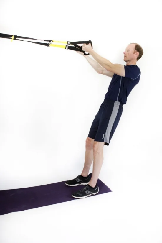 Arm Curl: start position 