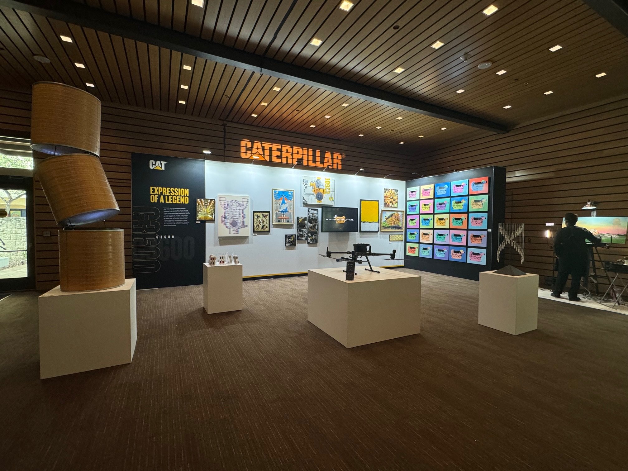 Caterpillar: Expression of a Legend Art Exhibit