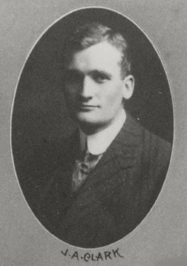 Graduation portrait of J.A. Clark used with permission of Osgoode Hall Law School