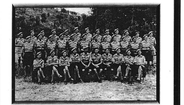  A regimental photo of the officers of the battalion. Missing from the photo are the following officers killed in Action during the campaign: Lt. Budd (21 July), Lt. French (28 July), Lt. Hall (5 August), Captain MacDonald (5 August), Captain Strain 