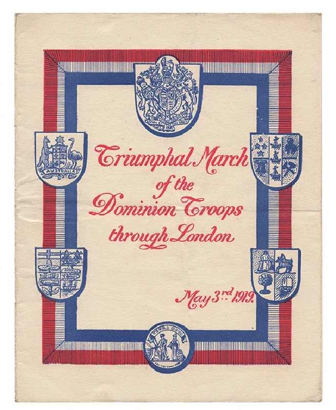 Pipe-Major John Gilles led the Canadian contingent during the March through London in May 1919.