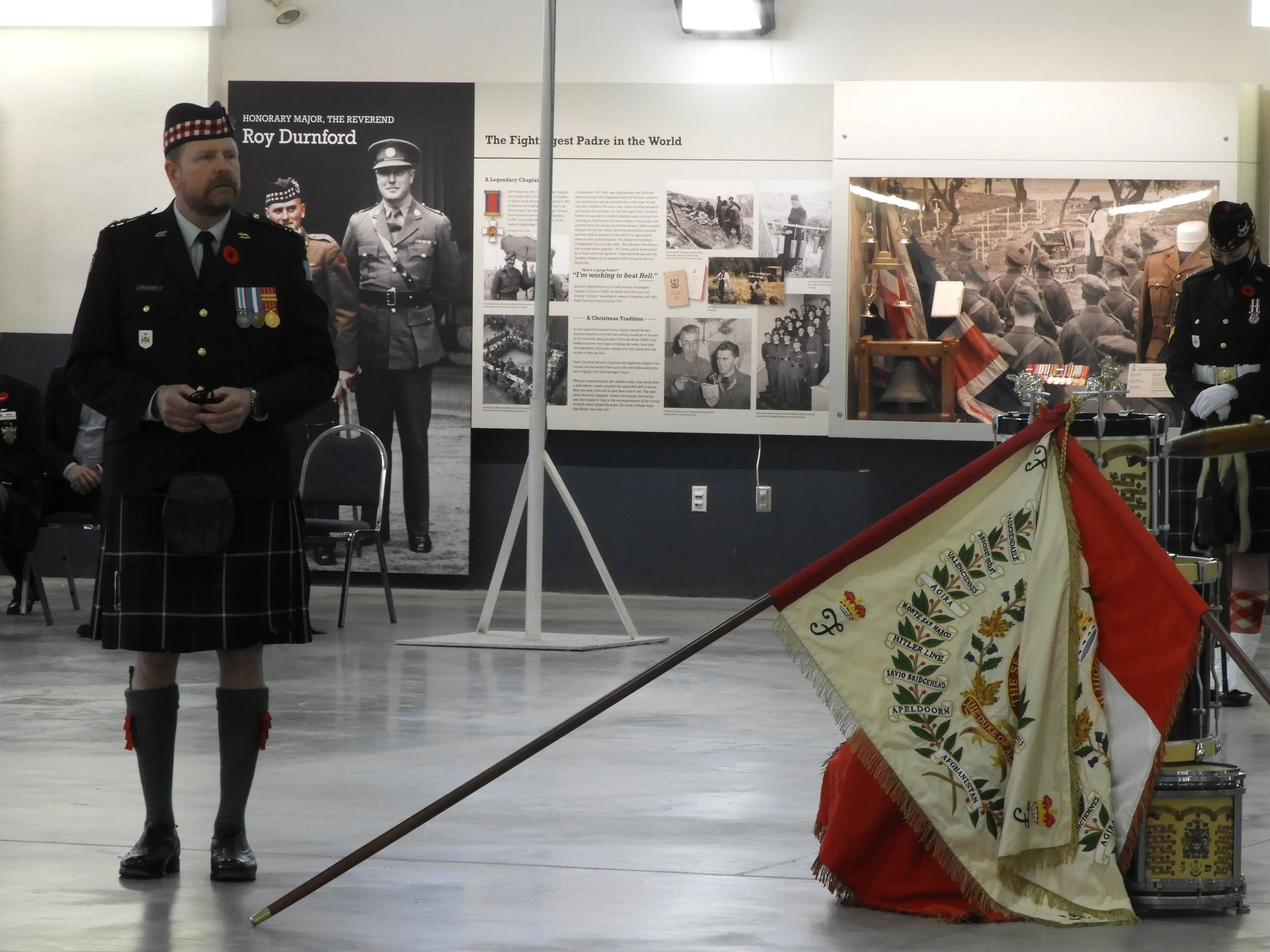 Remembrance Day Service &amp; Open House at Seaforth Armoury, November 11th 2022