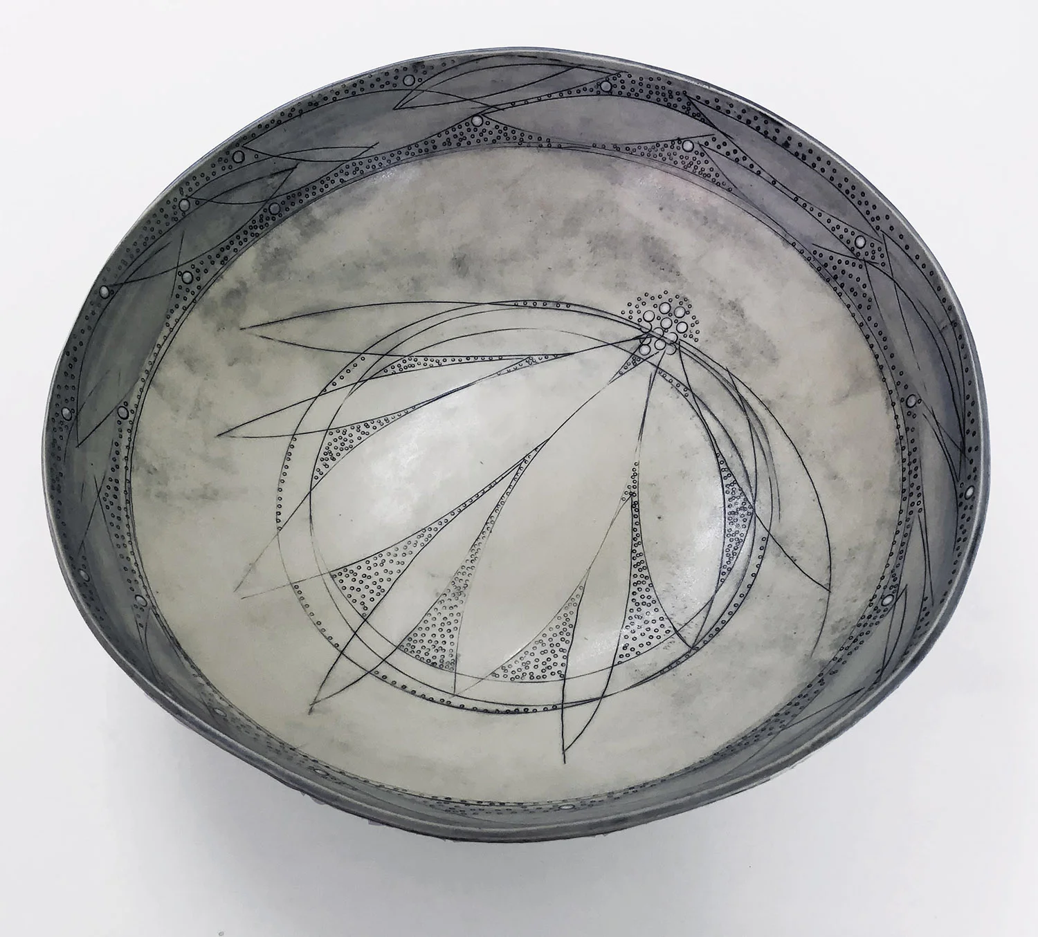 Flower Anatomy Large Bowl