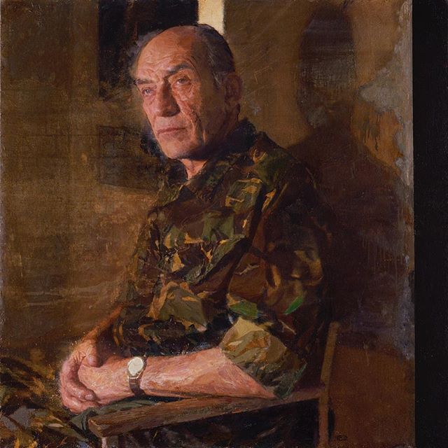 I popped into the National Portrait Gallery today-Glad to see my portrait of General Sir Mike Jackson is back up on display(room 5)among other #militaryportraits , I hadn't seen it for a while.#npg #portrait #generalsirmikejackson #oilpainting #oilon