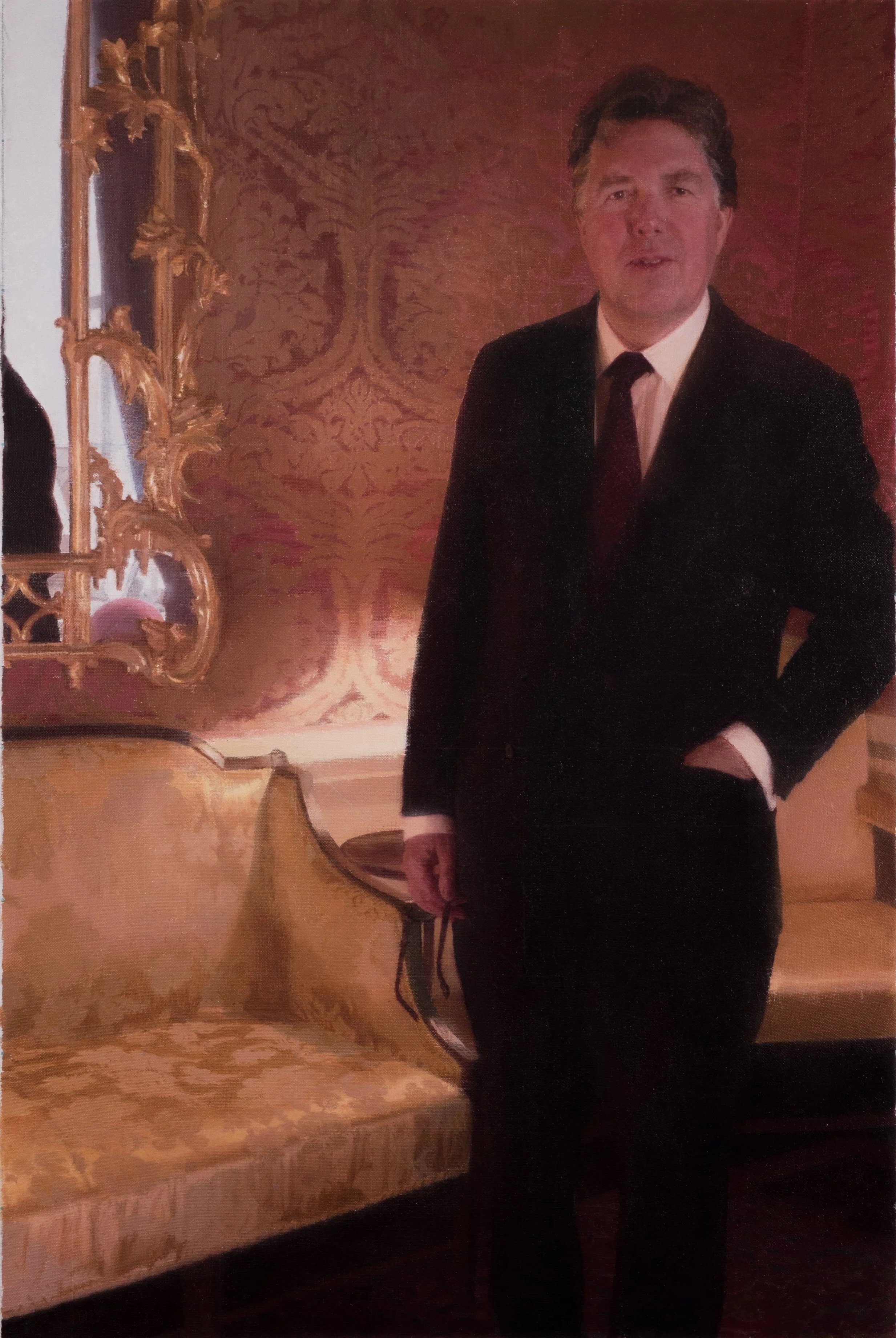 Sir Paul Tucker
Oil on canvas 2021