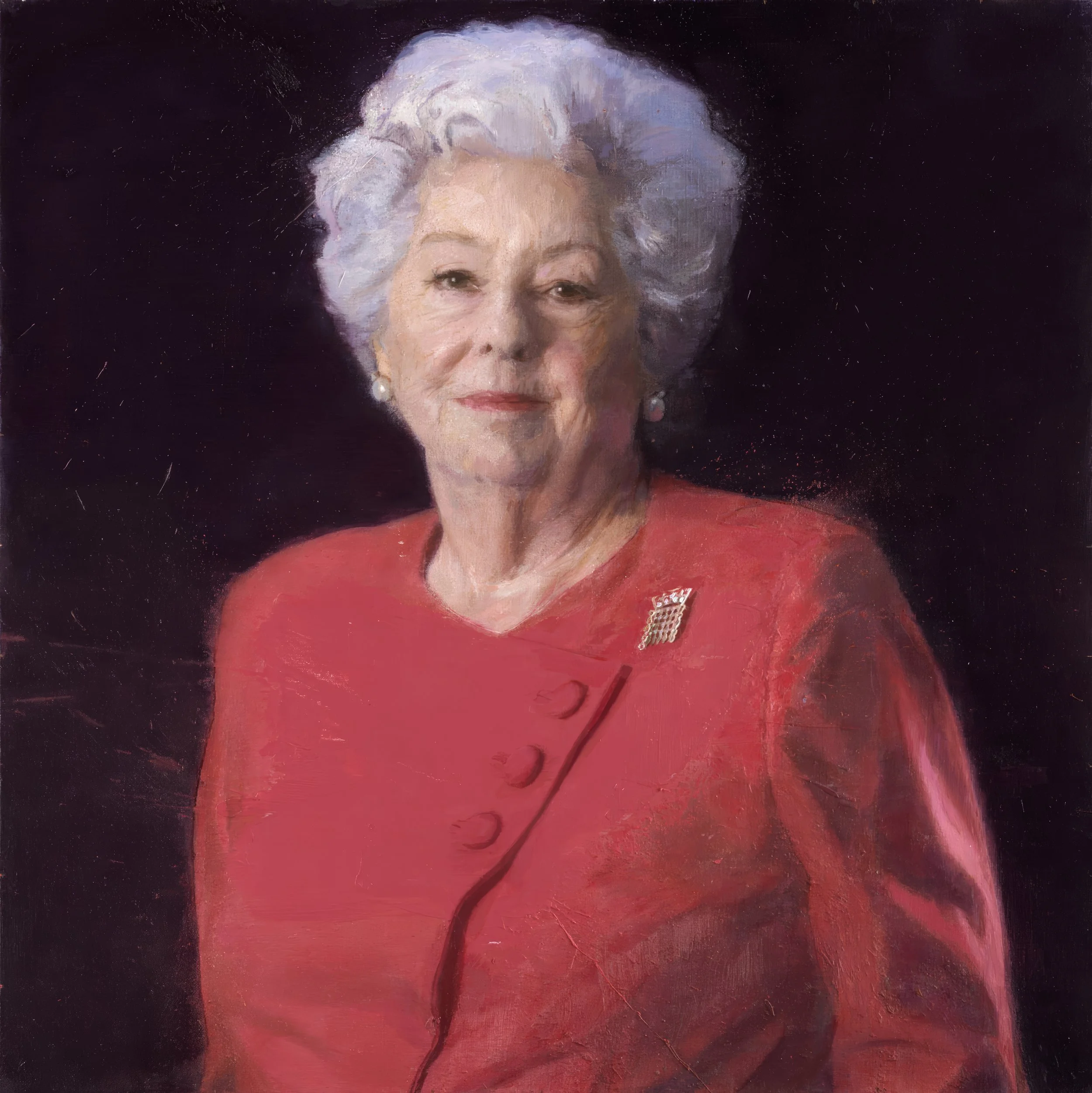 Baroness Betty Boothroyd
oil on Canvas 2013