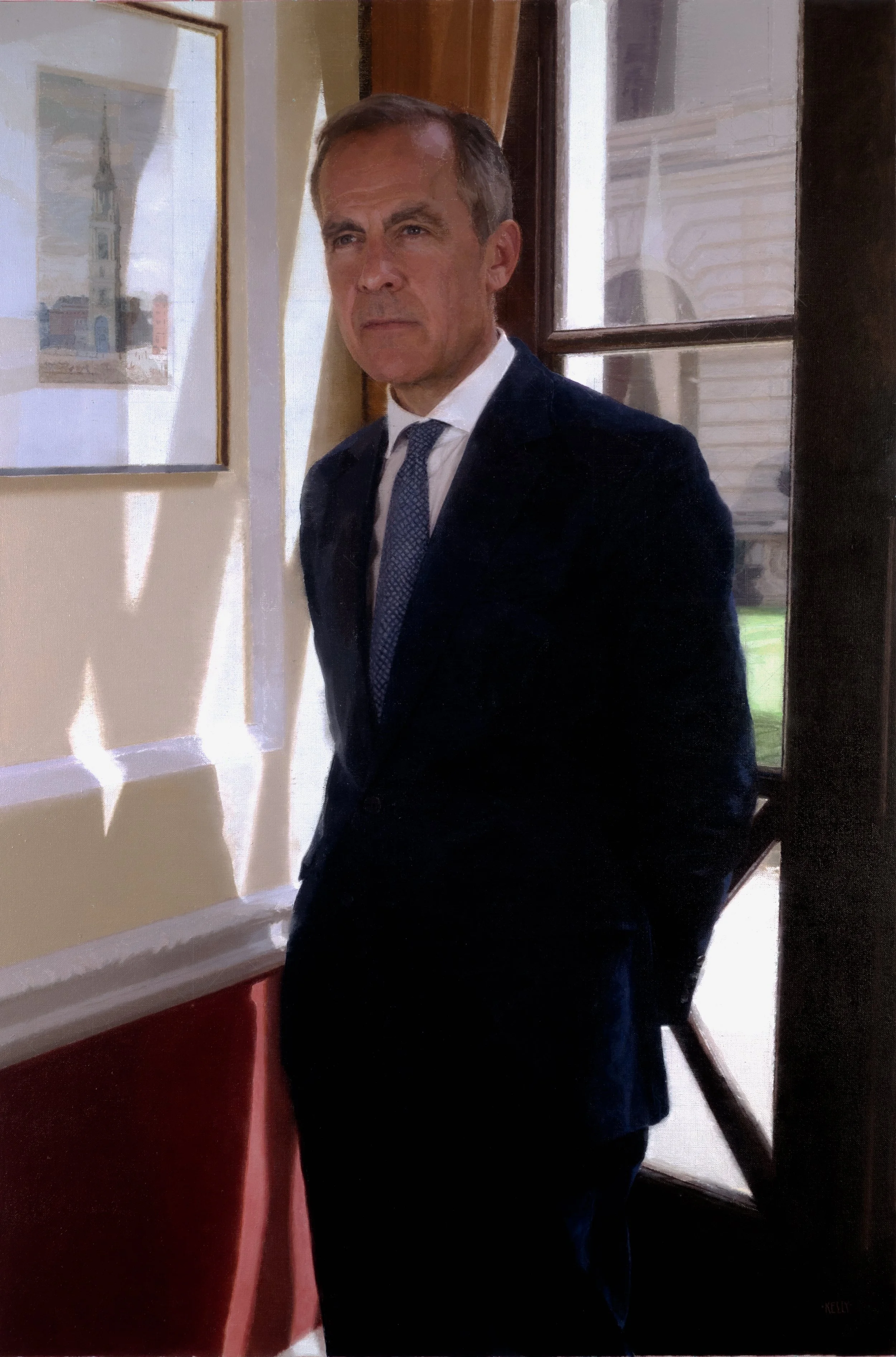 Prime Minister Mark Carney
oil on canvas 2020