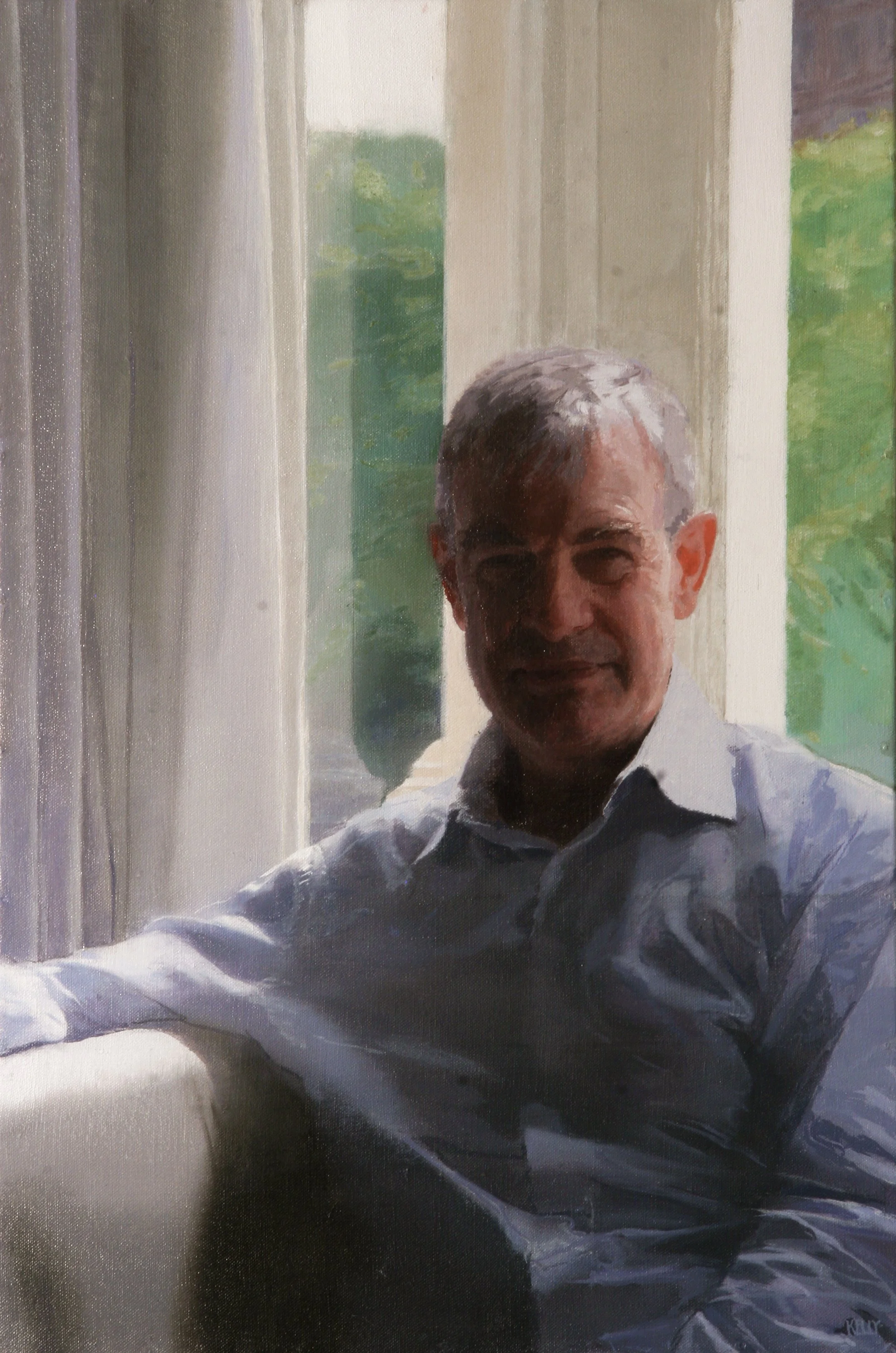 Sir John Gieve
Oil on Canvas 2011