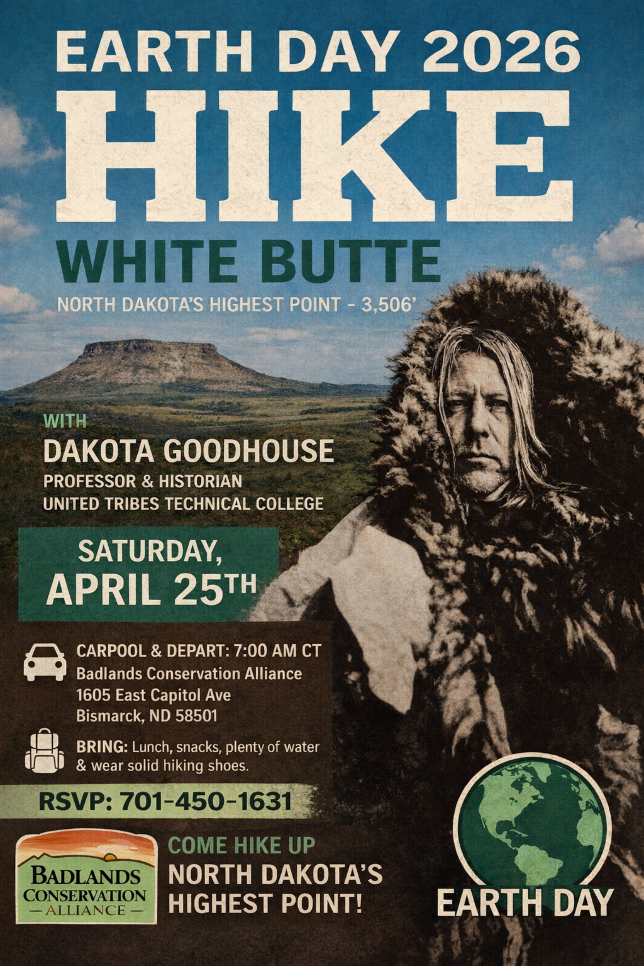 Earth Day weekend hike with Dakota Goodhouse