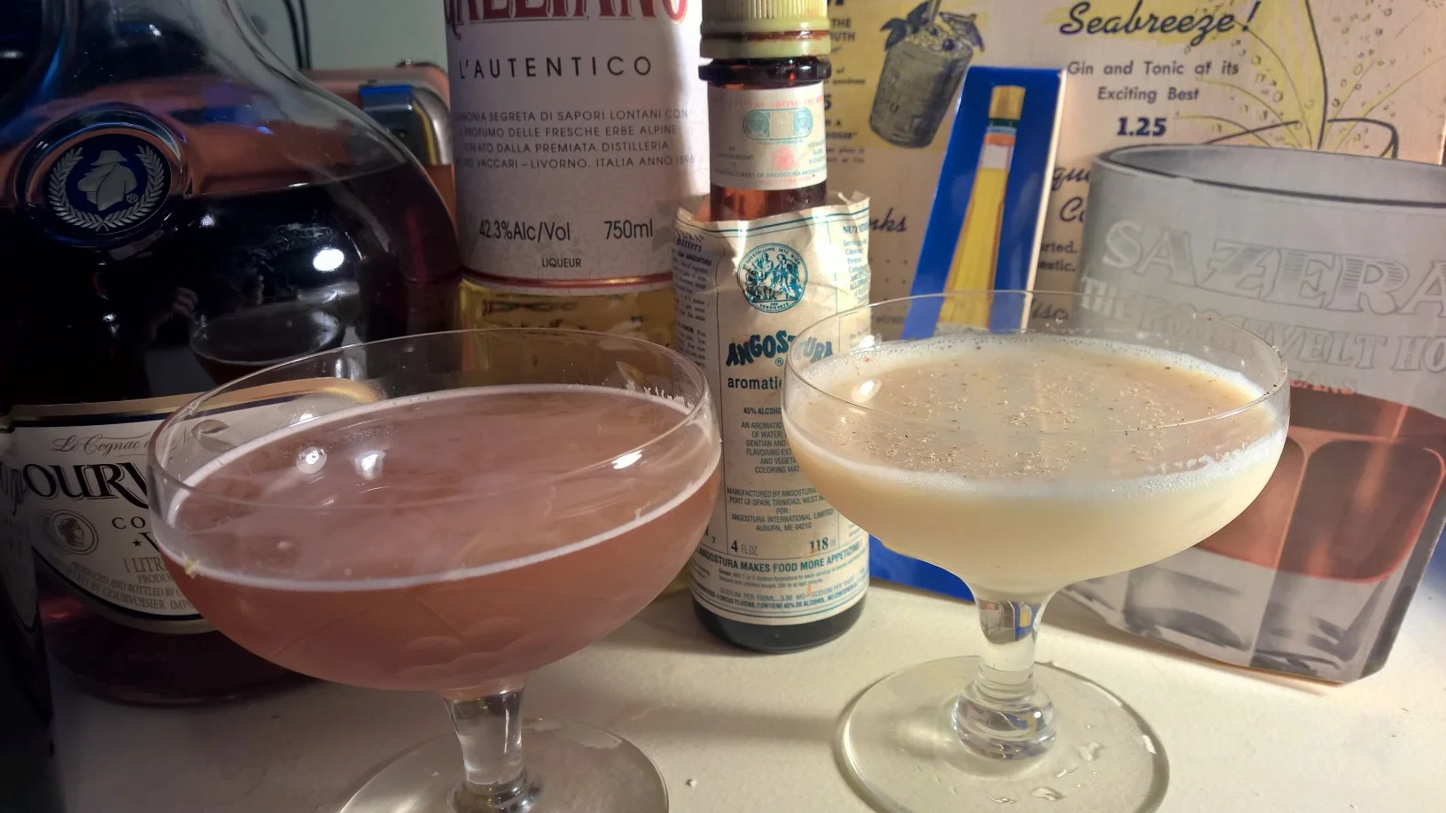 Lost Cocktails: The Roosevelt Hotel's Williwaw vs. The Willawa Cocktail