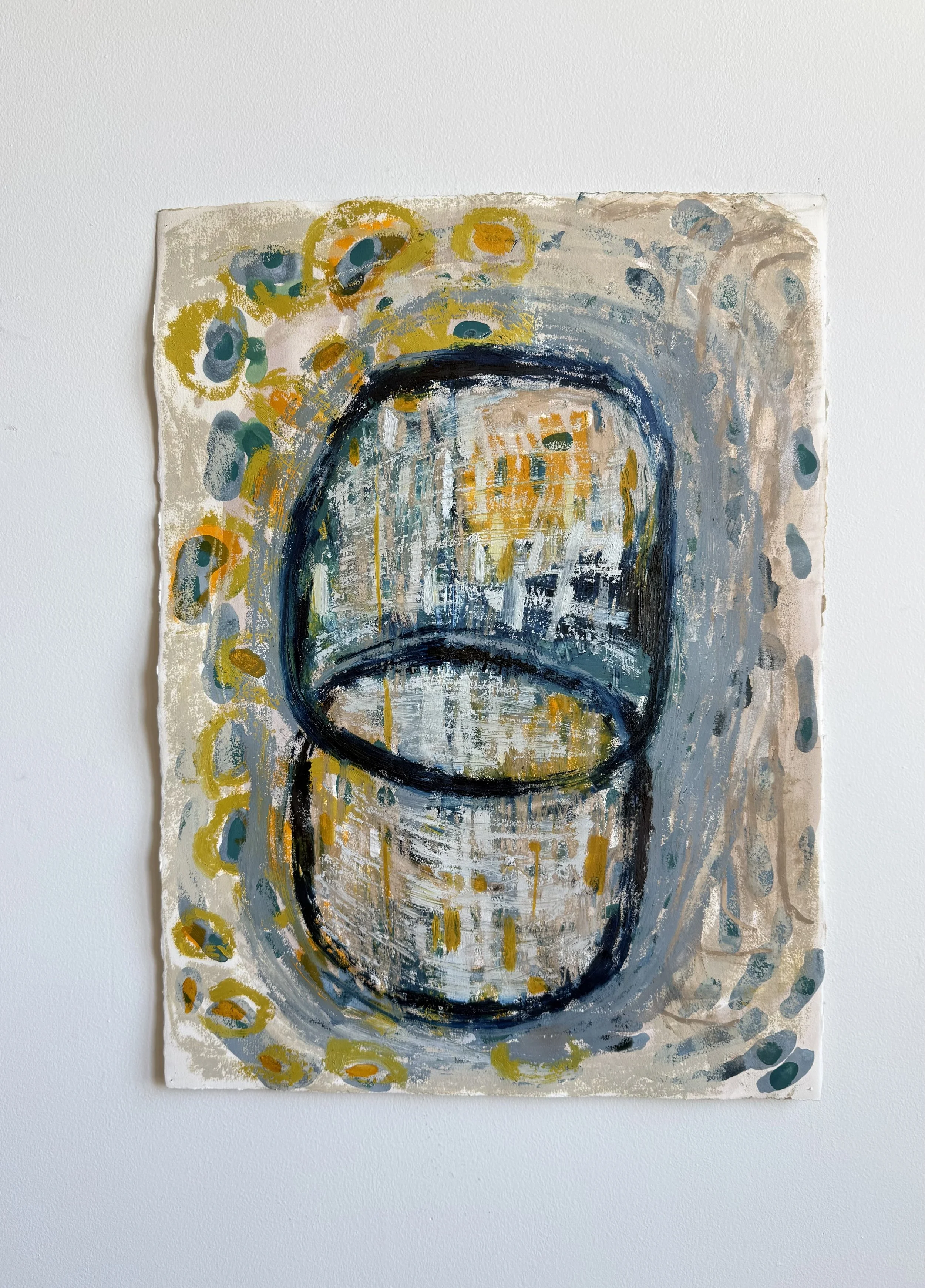 Nothing to Say (Don't Know Shit), 2025, 32 x 24.5