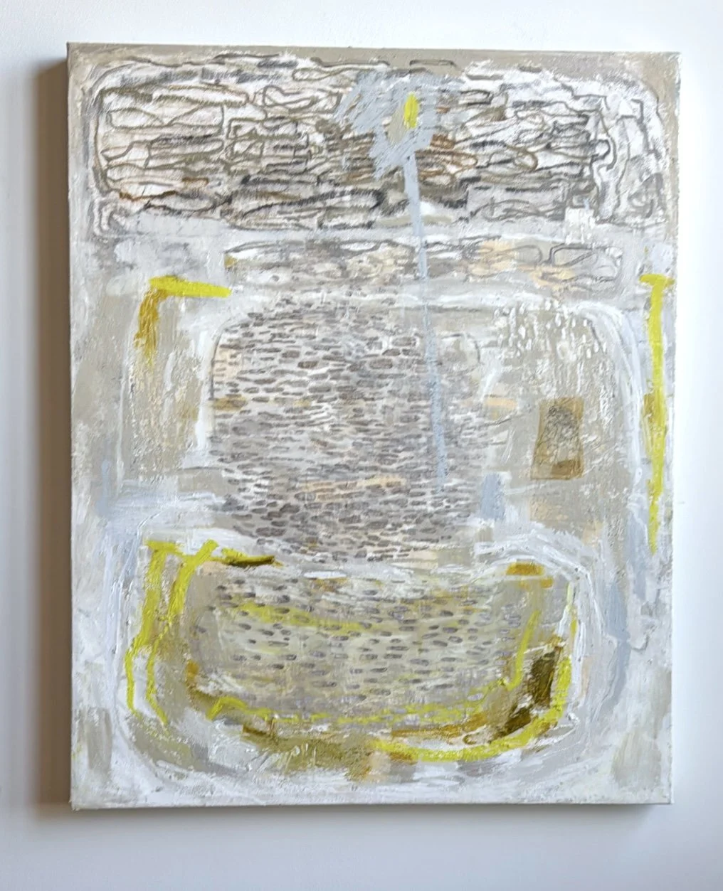 Stone on Stone, All of our Good and Many Plans, 2025, 40 x 32