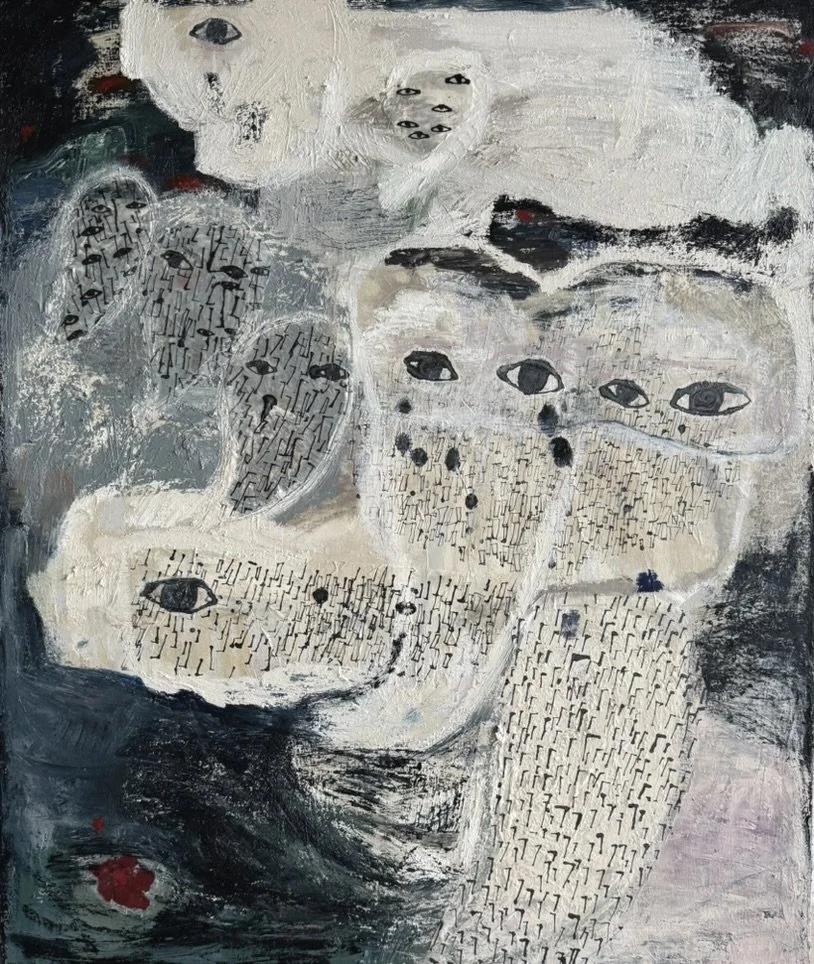 Deep in  the Night, 2025, 36 x 30