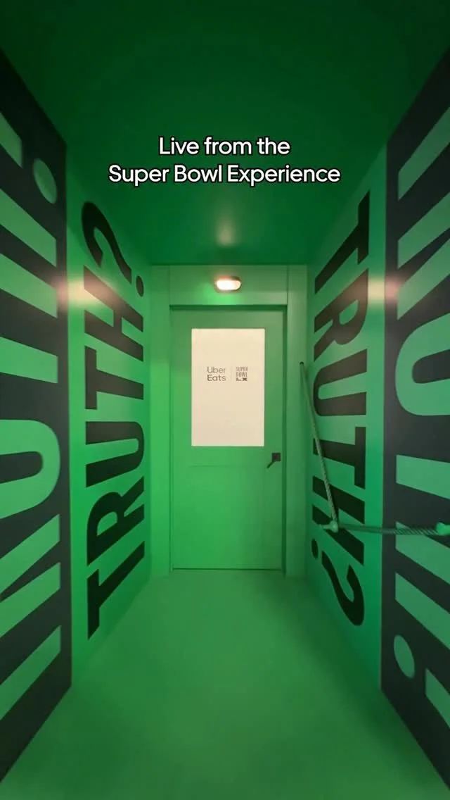 Uber Eats Superbowl by Pink Sparrow
