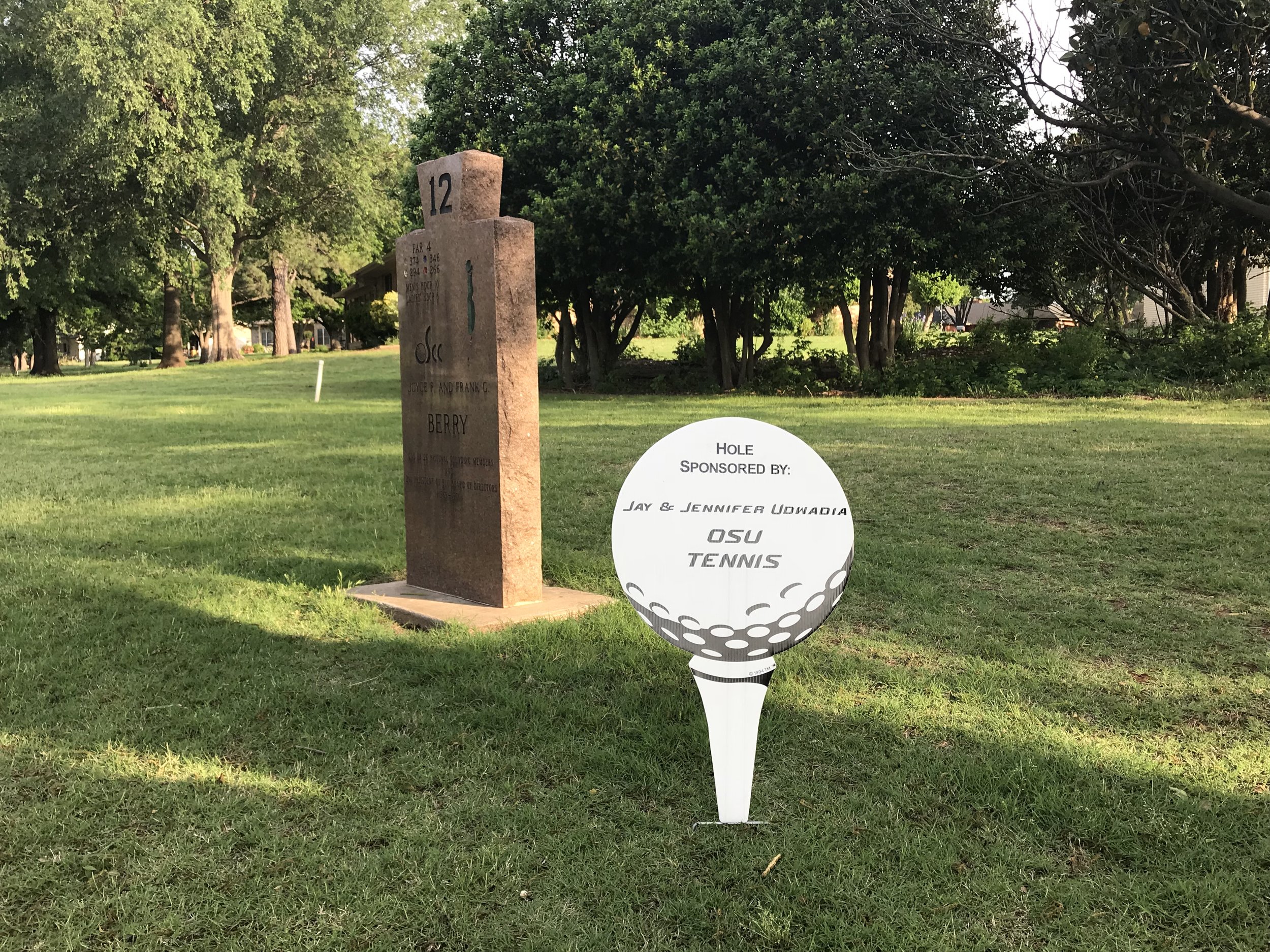 Hole No. 12