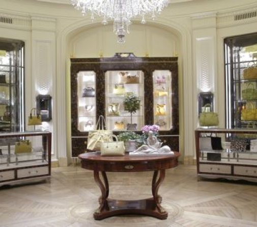 interior bergdorf goodman store