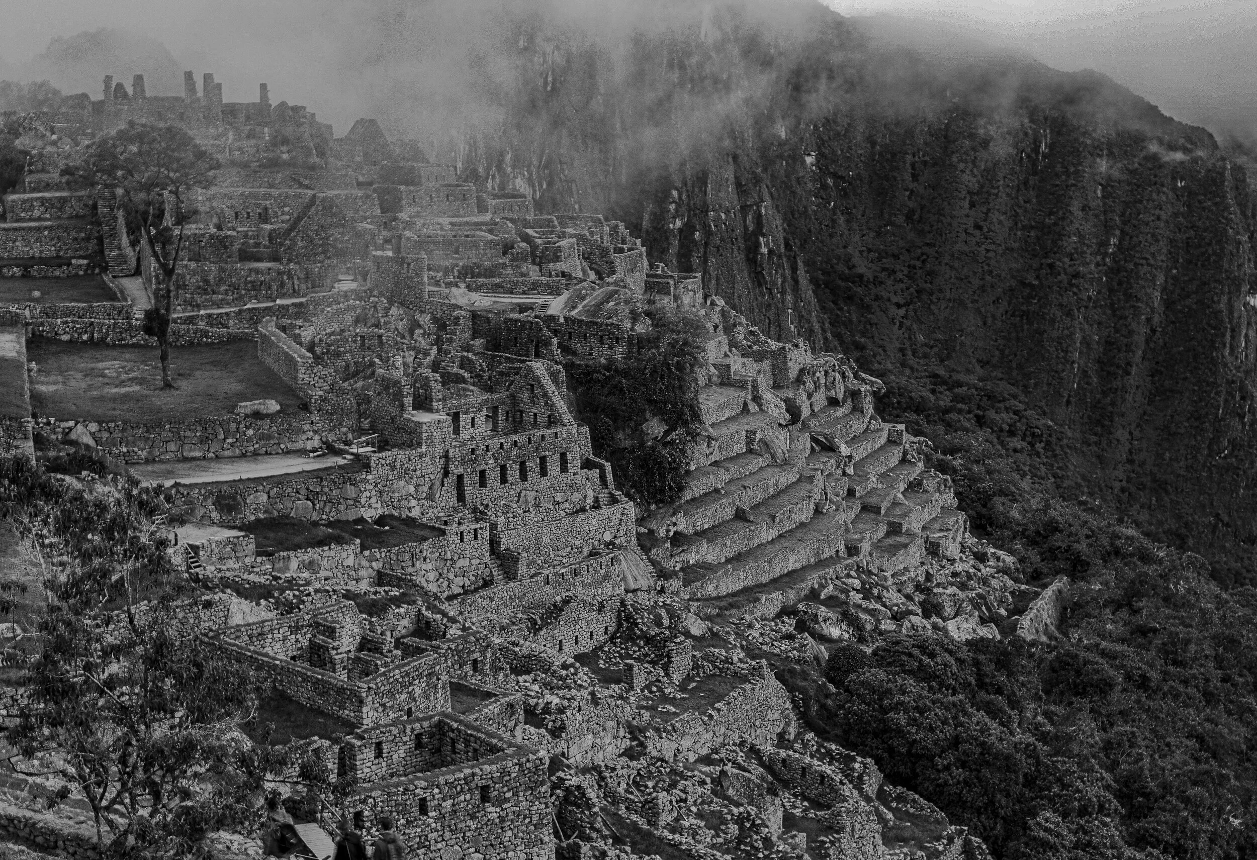 Machu Picchu at dawn